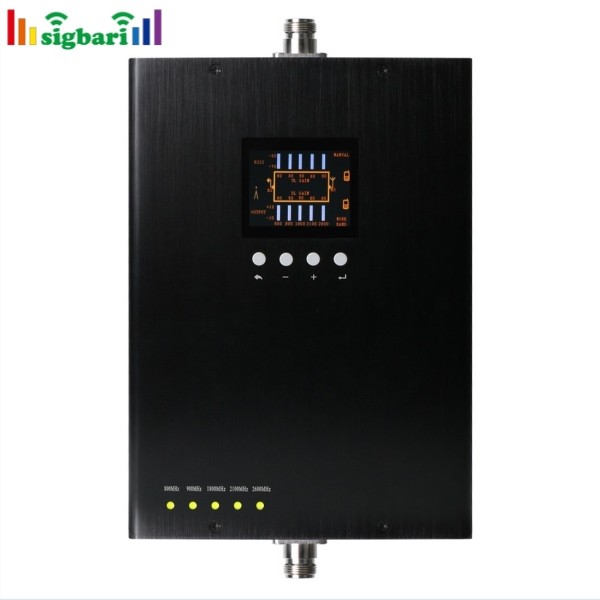 800/900/1800/2100/2600MHz Smart lcd display Repeater